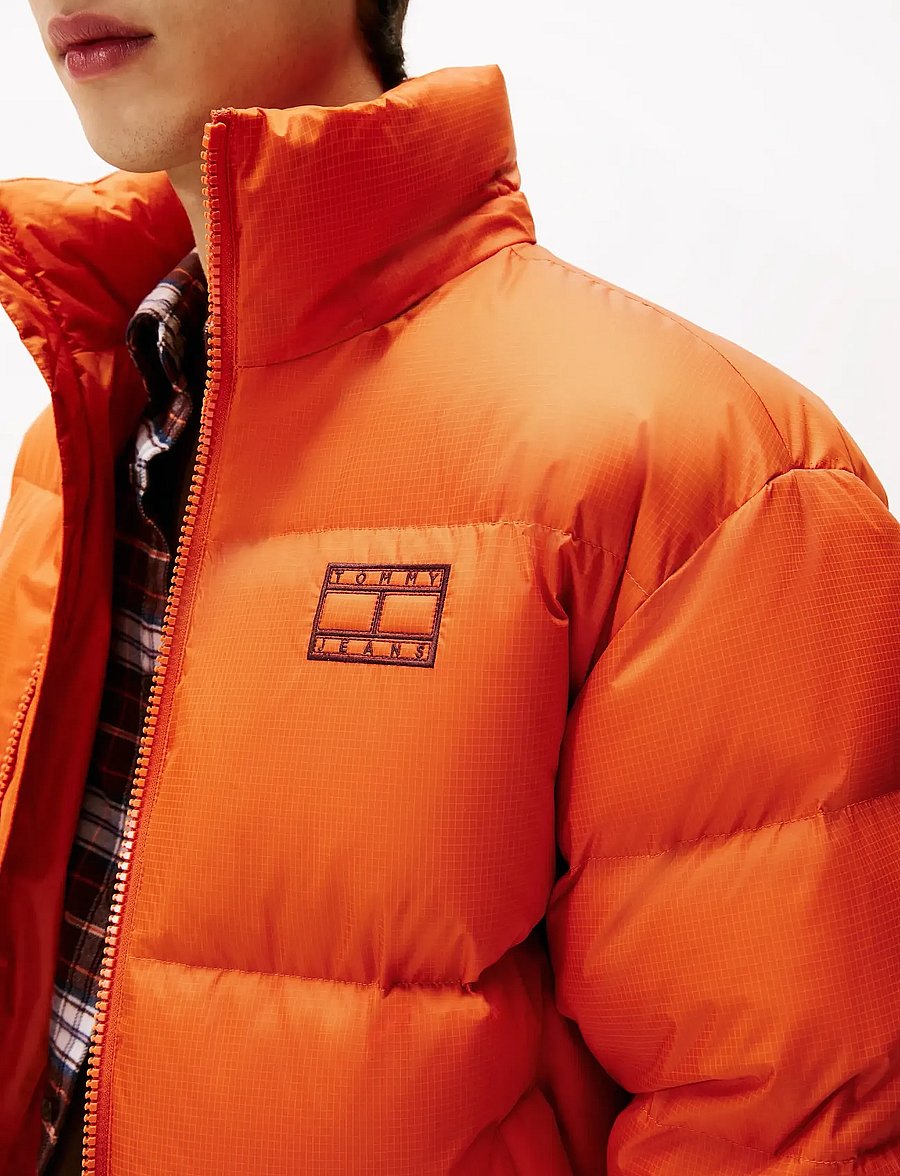 Tommy Jeans - TJM ALASKA DOWN PUFFER EXT - donsjassen - voyager orange - 5