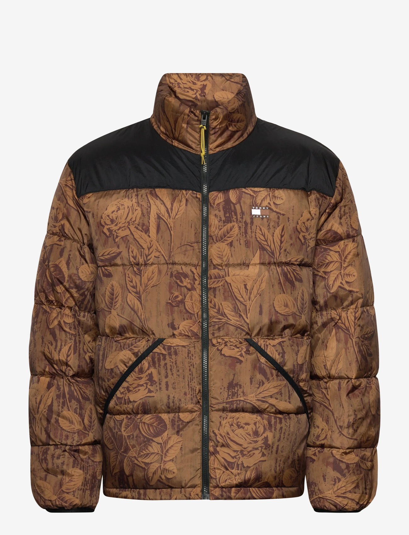 Tommy Jeans - TJM VAIL AOP PUFFER - down jackets - pecan nut camo - 1