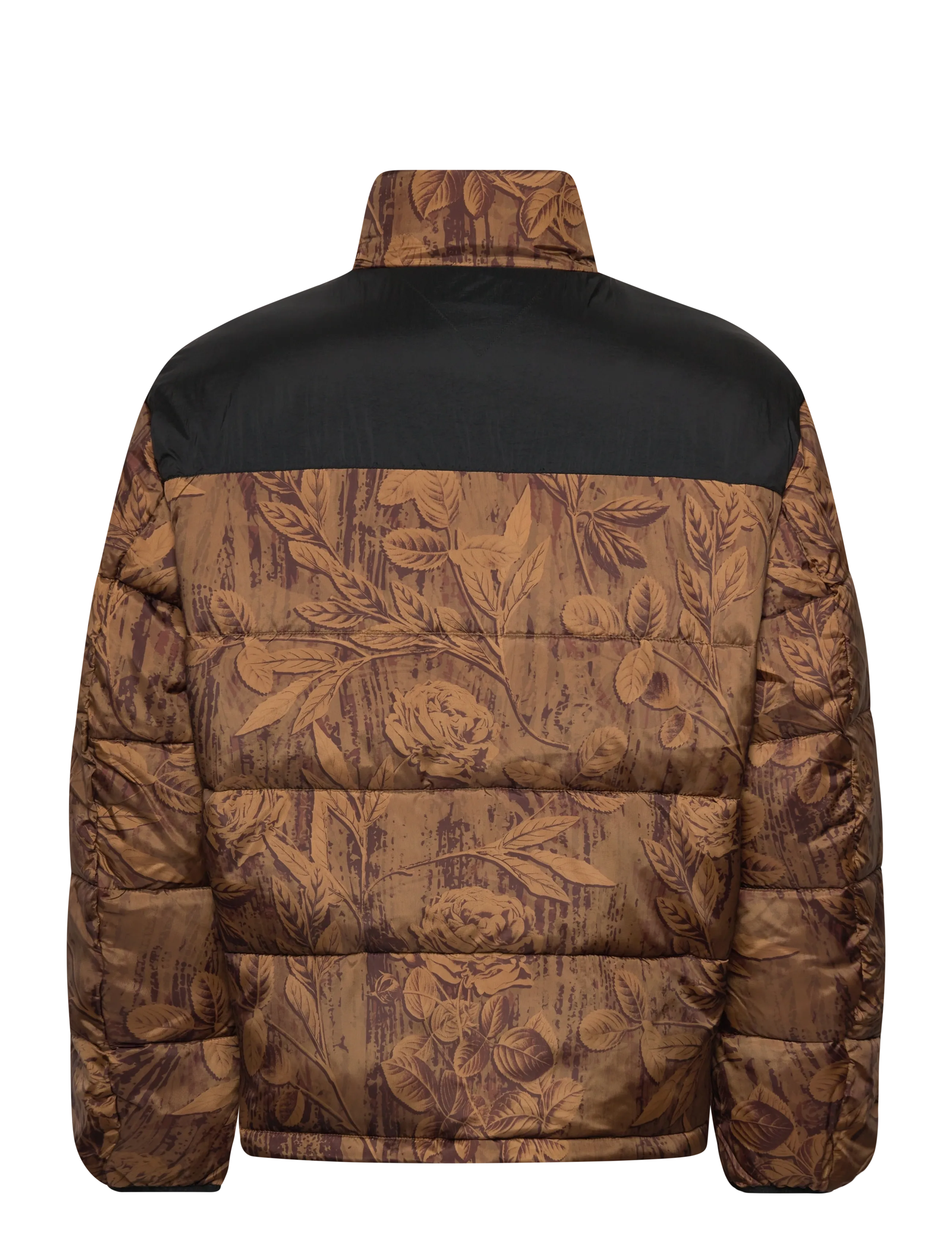 Tommy Jeans - TJM VAIL AOP PUFFER - dūnu jakas - pecan nut camo - 2