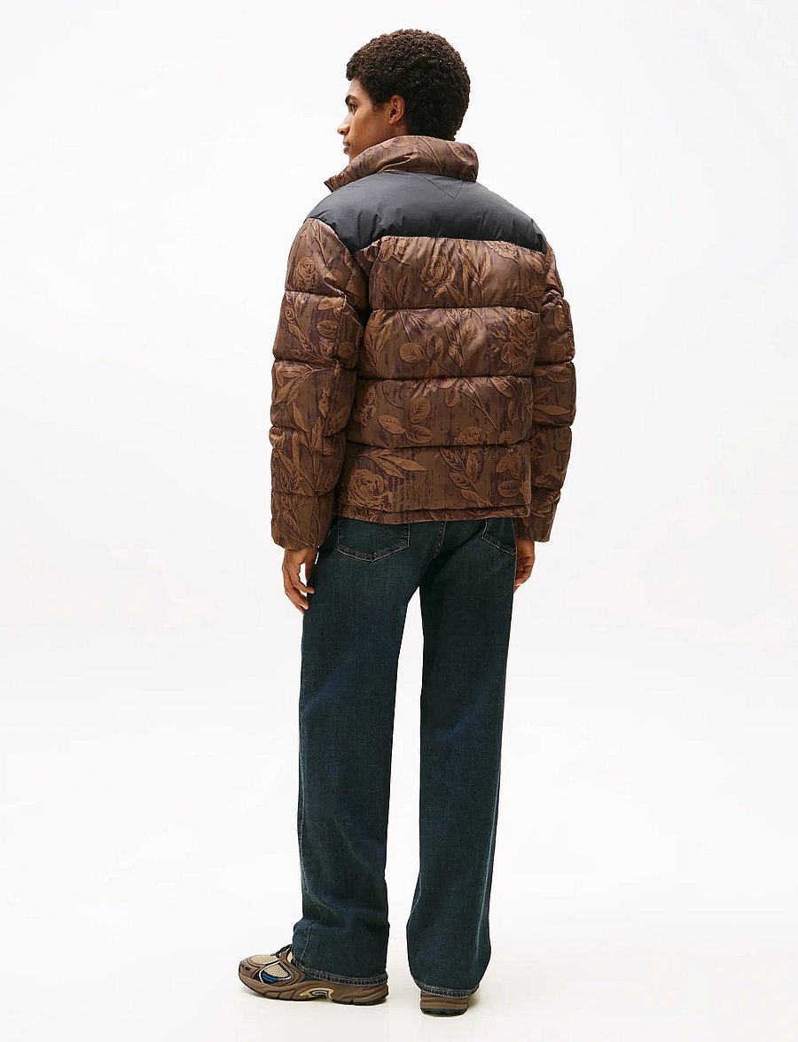 Tommy Jeans - TJM VAIL AOP PUFFER - daunenjacken - pecan nut camo - 4