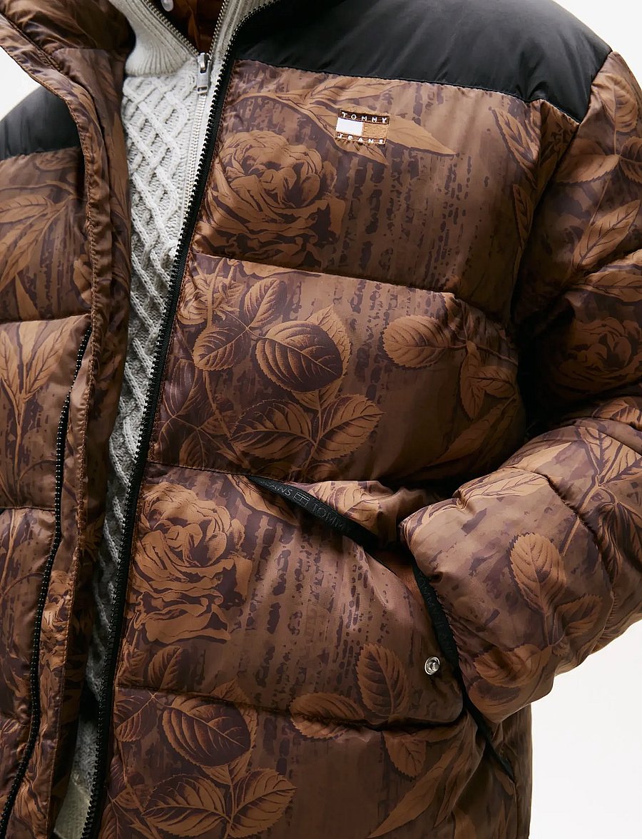 Tommy Jeans - TJM VAIL AOP PUFFER - daunenjacken - pecan nut camo - 5