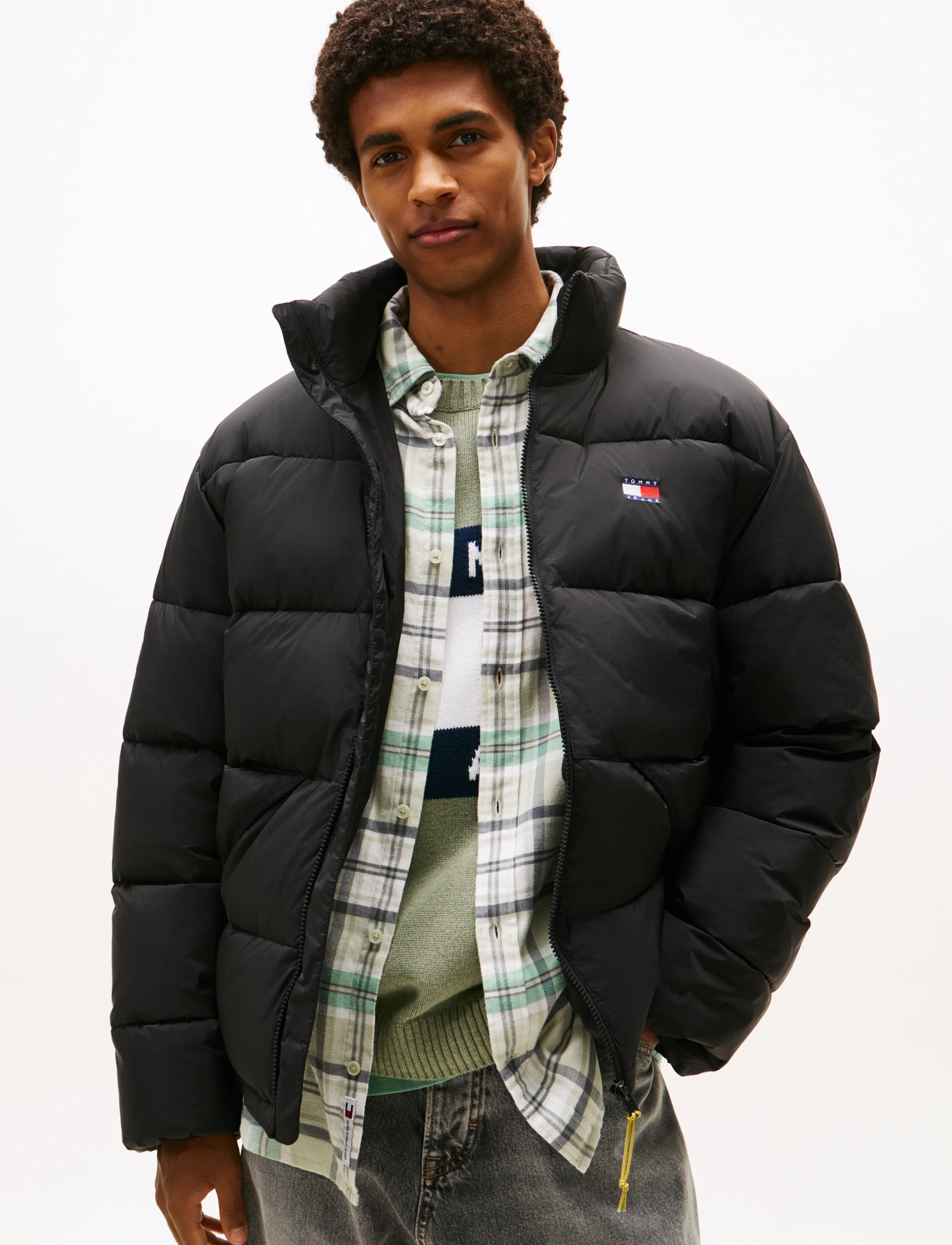 Tommy Jeans TJM VAIL PUFFER EXT - Tommy Jeans - BLACK / black