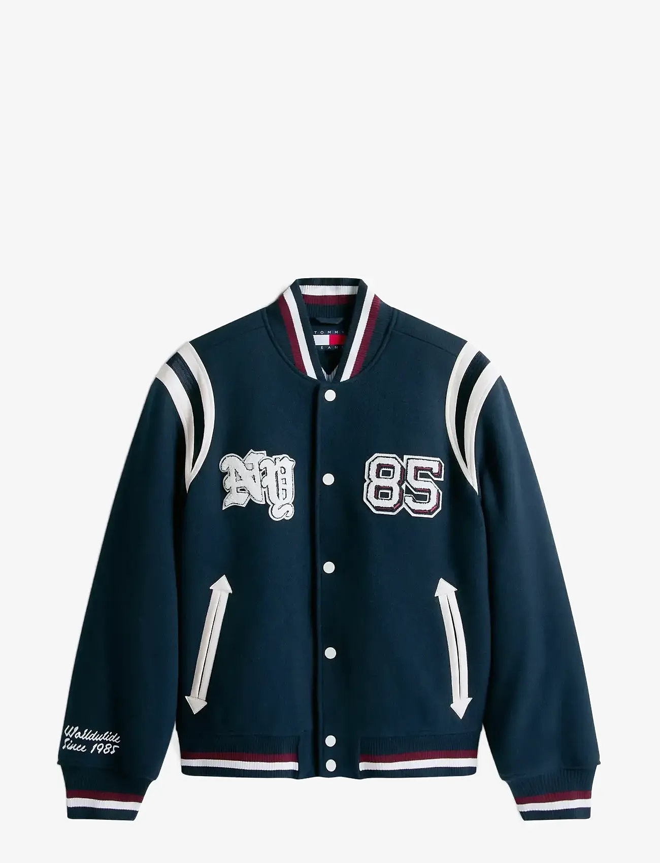 Tommy Jeans - TJM BEST VARSITY JACKET - collegejakker - dark night navy - 1