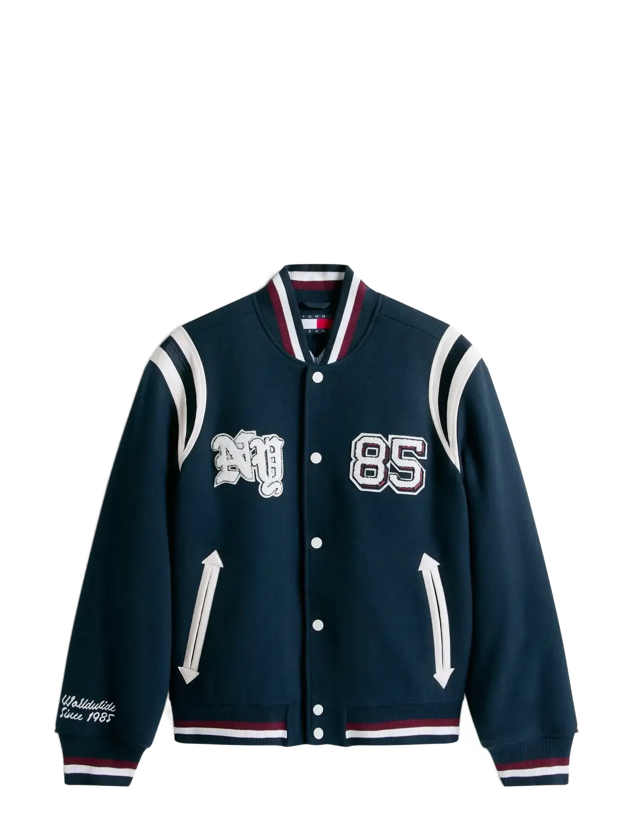 Tommy Jeans TJM BEST VARSITY JACKET - Jacken - DARK NIGHT NAVY / navy
