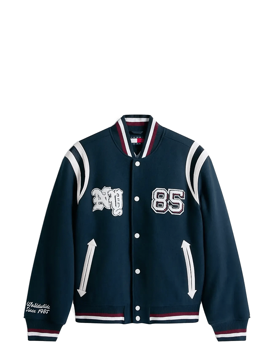 Tommy Jeans - TJM BEST VARSITY JACKET - varsity-jacken - dark night navy - 1