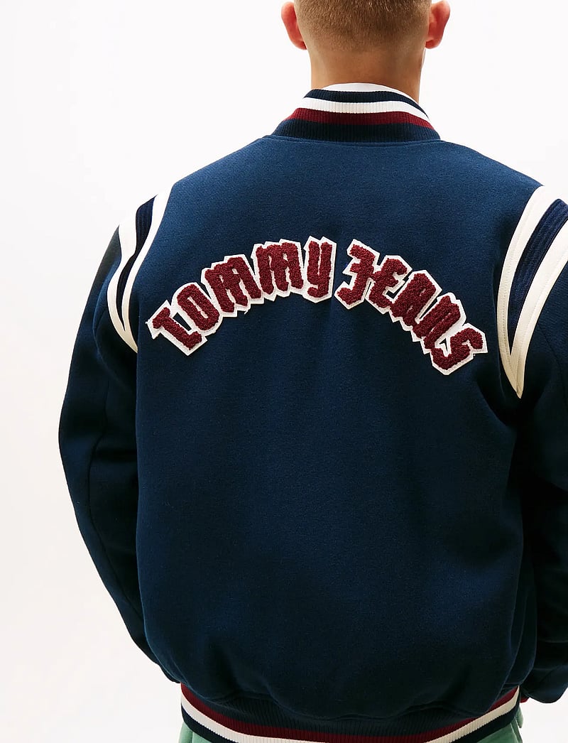 Tommy Jeans - TJM BEST VARSITY JACKET - collegejakker - dark night navy - 4