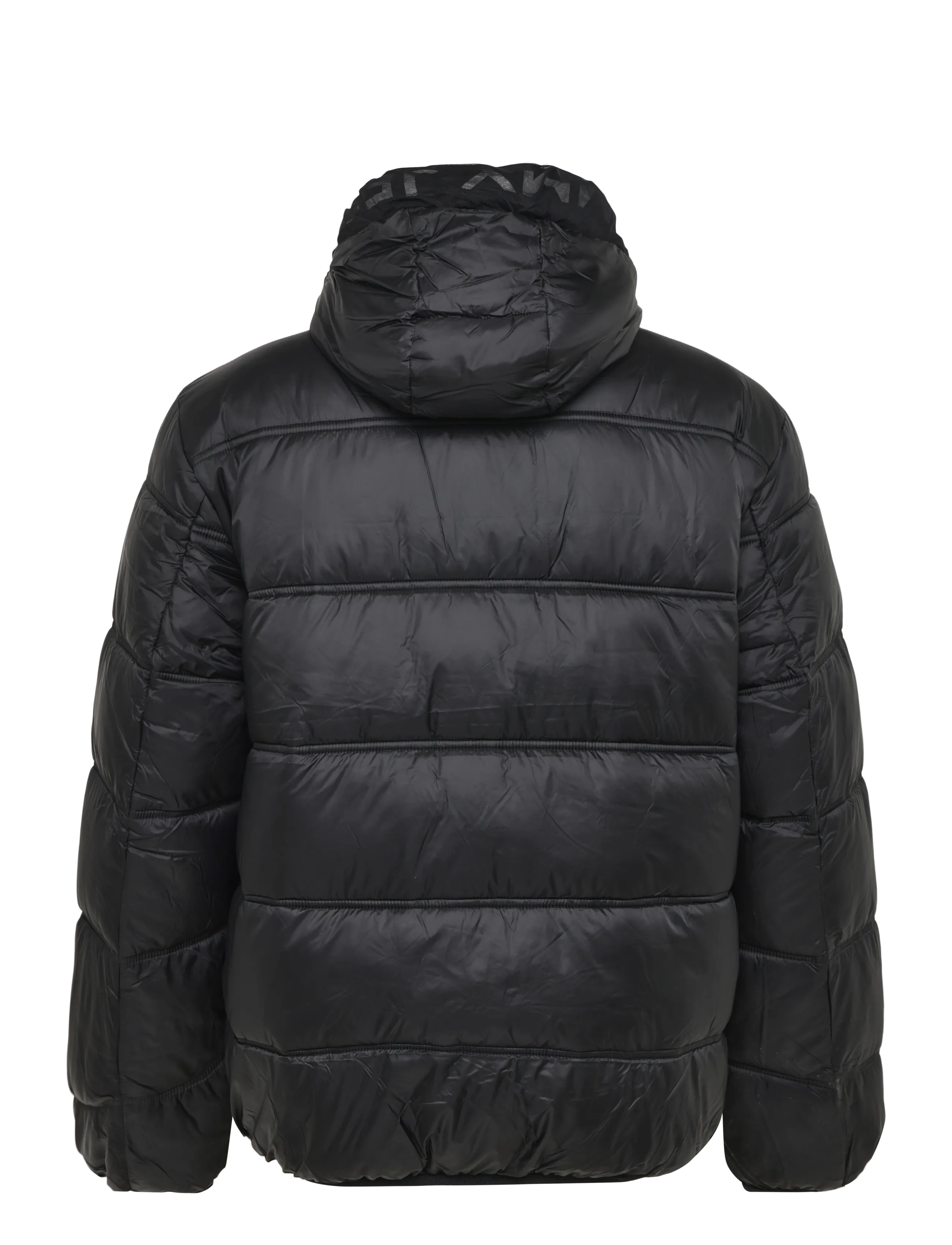 Tommy Jeans - TJM HOODED LOGO JACKET EXT - talvejoped - black - 2