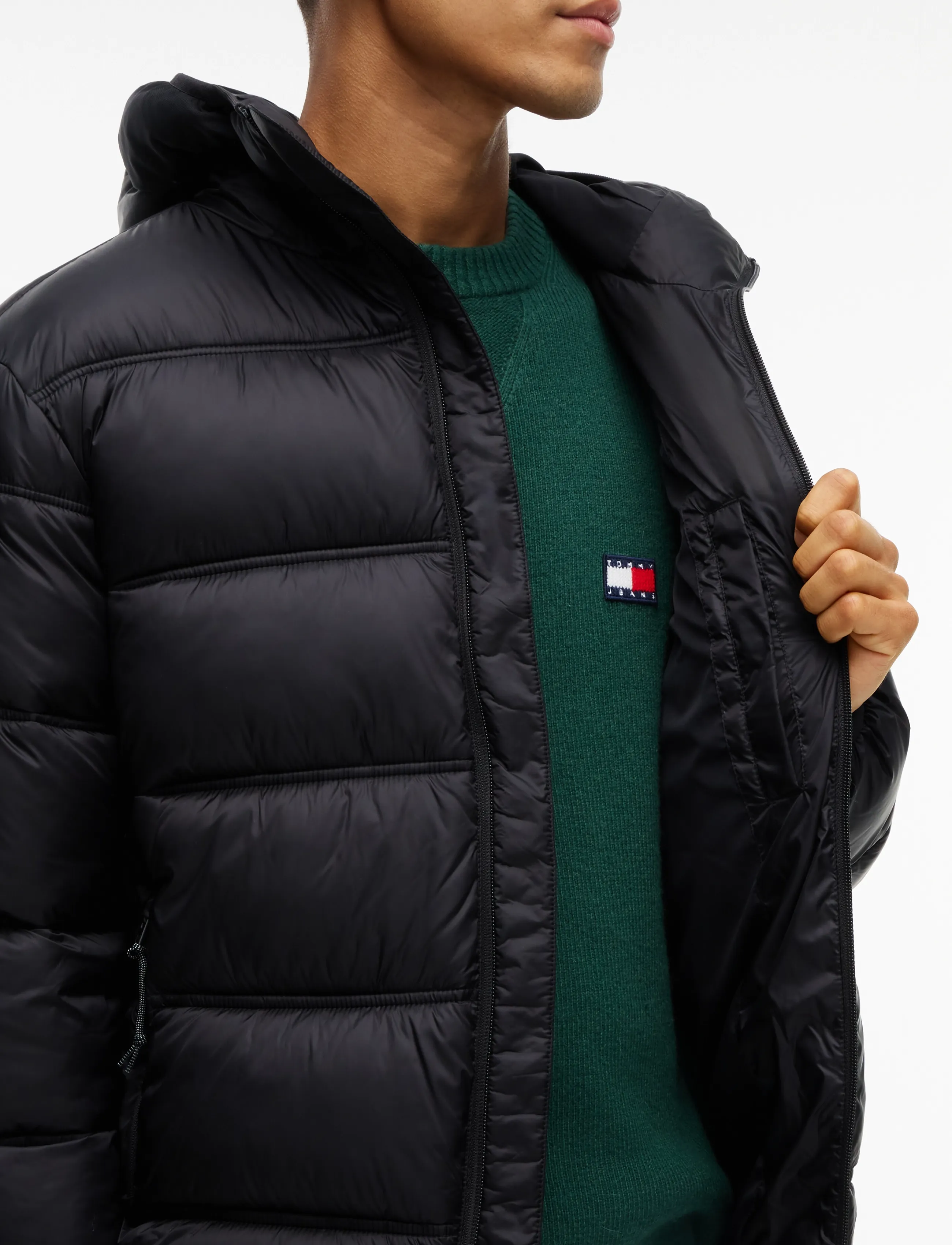 Tommy Jeans - TJM HOODED LOGO JACKET EXT - black - 3