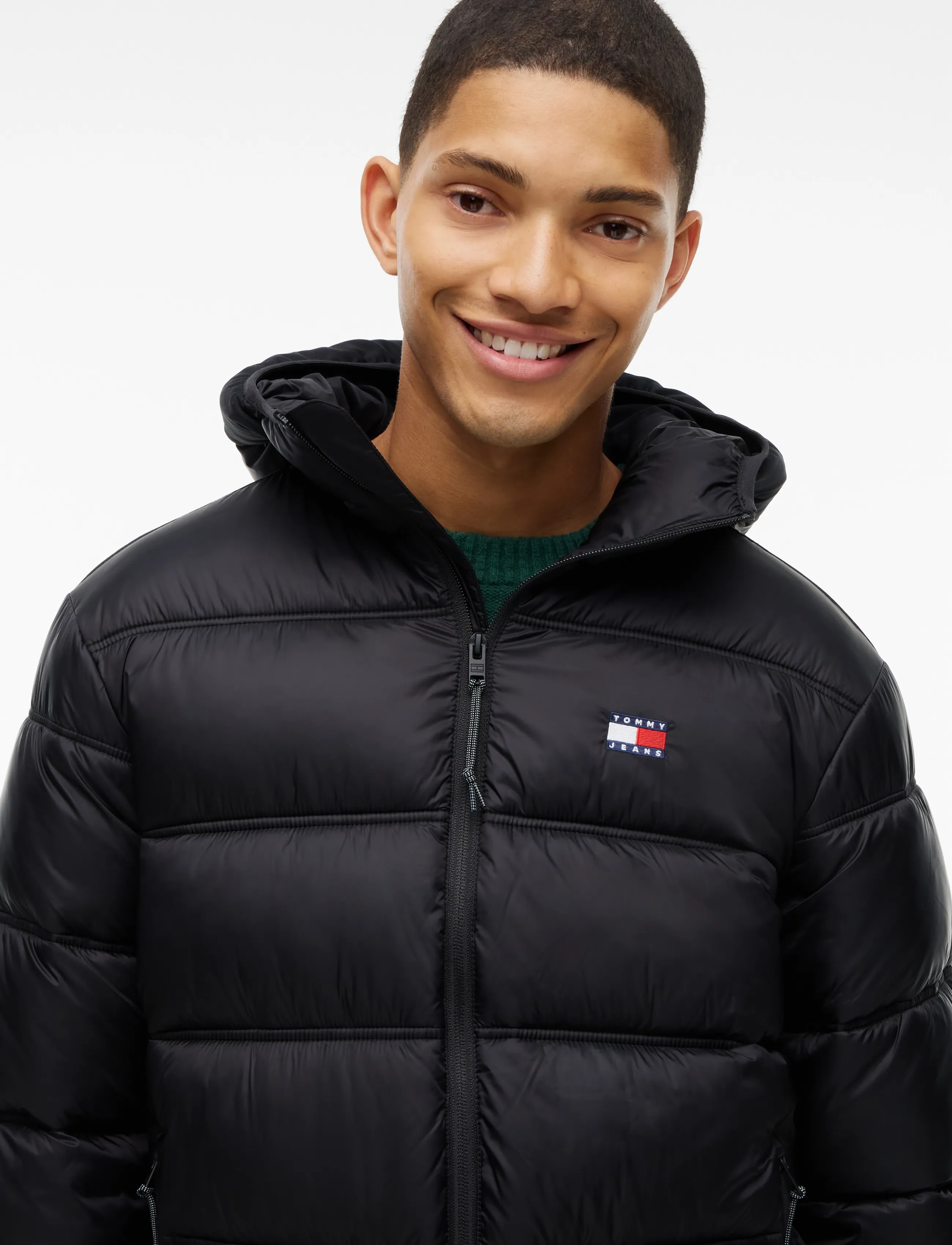 Tommy Jeans - TJM HOODED LOGO JACKET EXT - black - 5