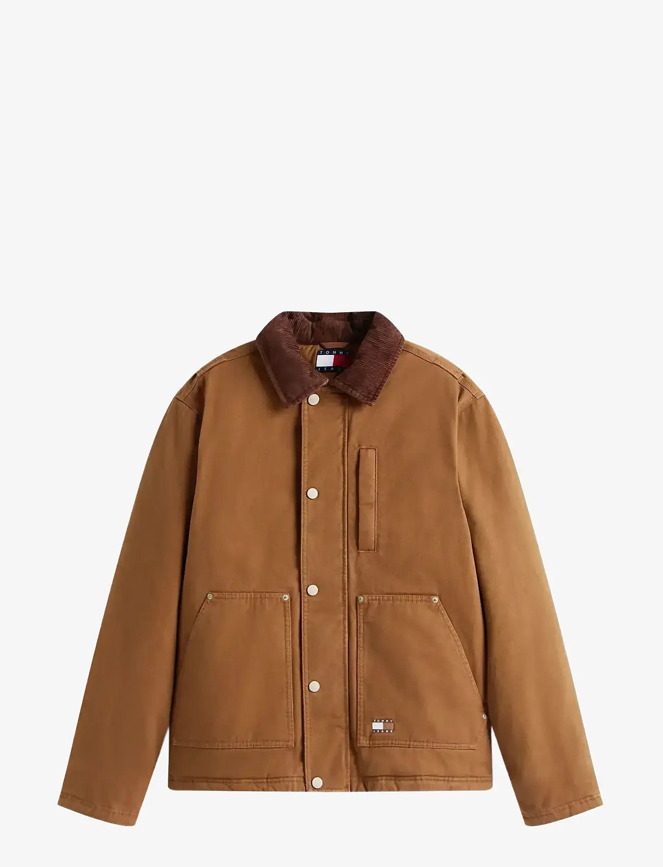 Tommy Jeans - TJM TWILL CHORE JACKET - efterårsjakker - pecan nut - 1