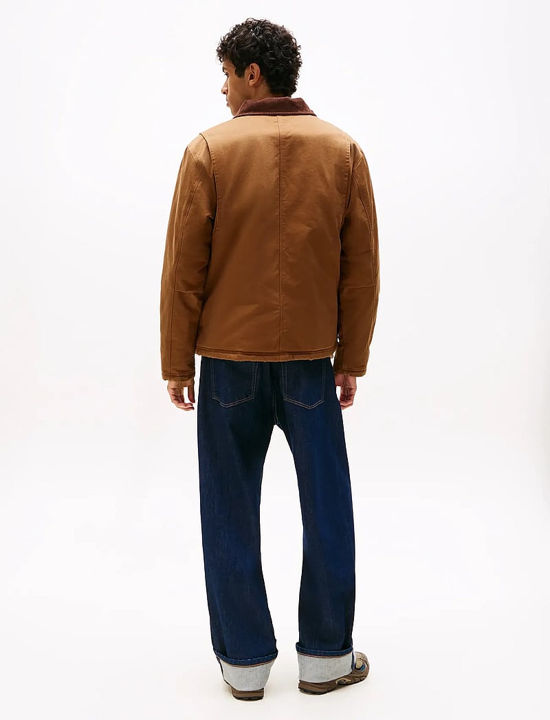 Tommy Jeans - TJM TWILL CHORE JACKET - höstjackor - pecan nut - 3