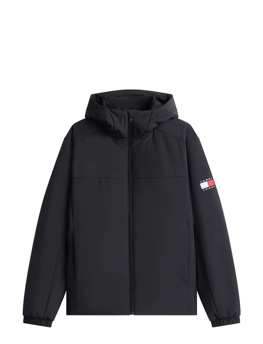 Tommy Jeans - TJM PADDED POLY JACKET EXT - sulejoped - black - 1
