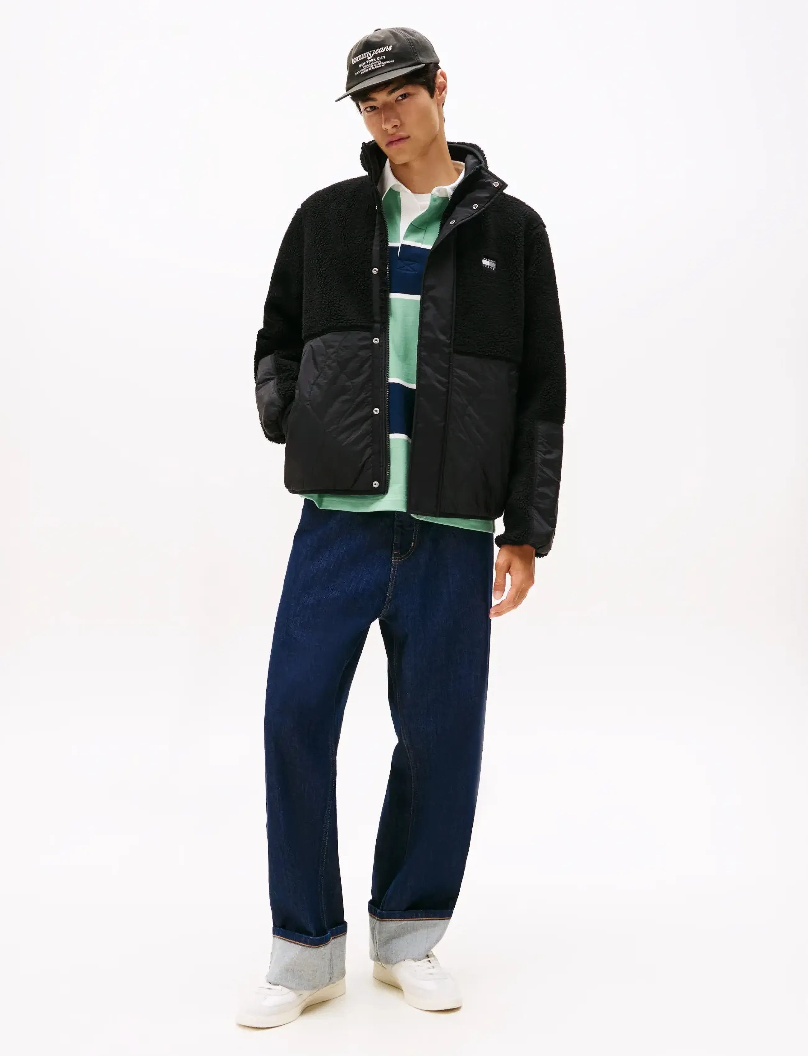Tjm Essentl Mix Teddy Jacket Ext 2