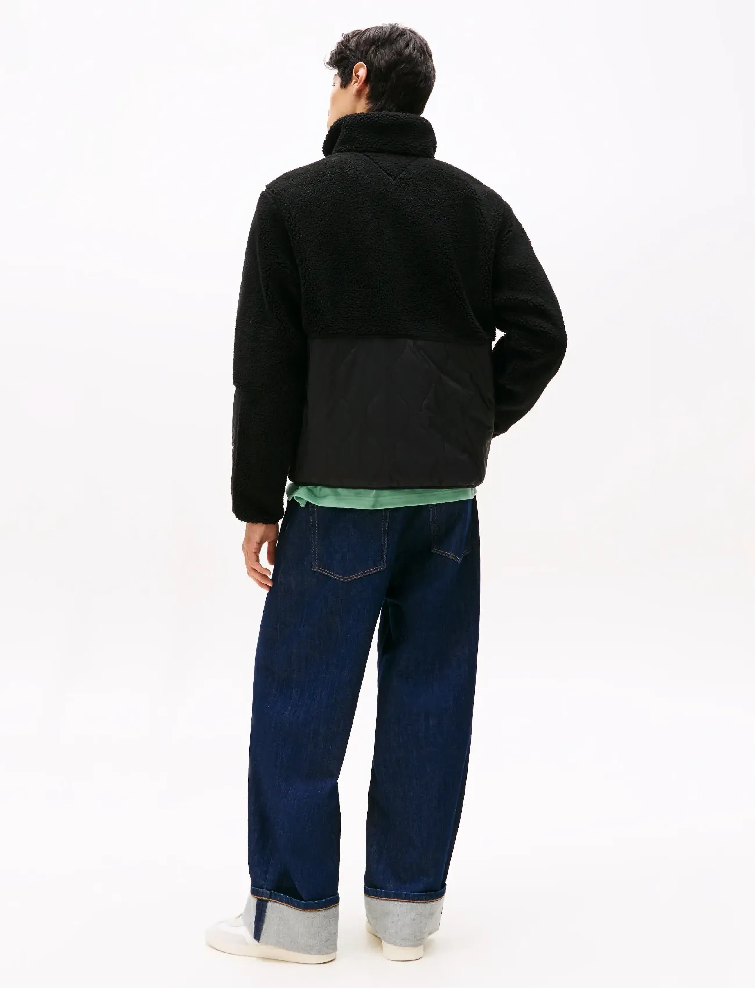 Tjm Essentl Mix Teddy Jacket Ext 3