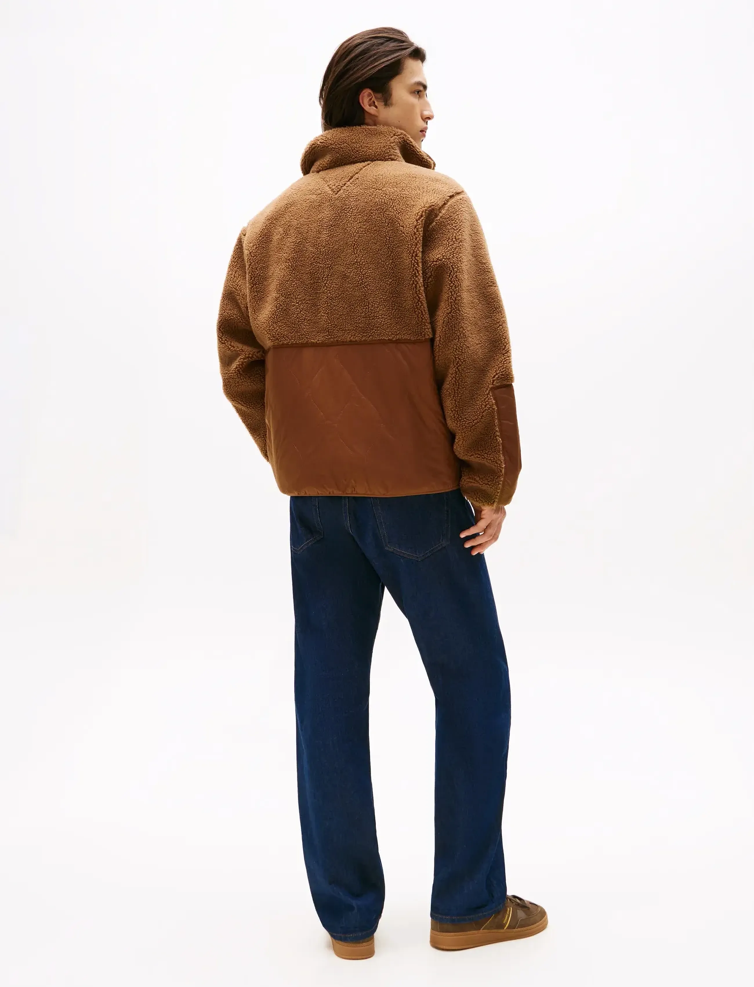 Tjm Essentl Mix Teddy Jacket Ext 3