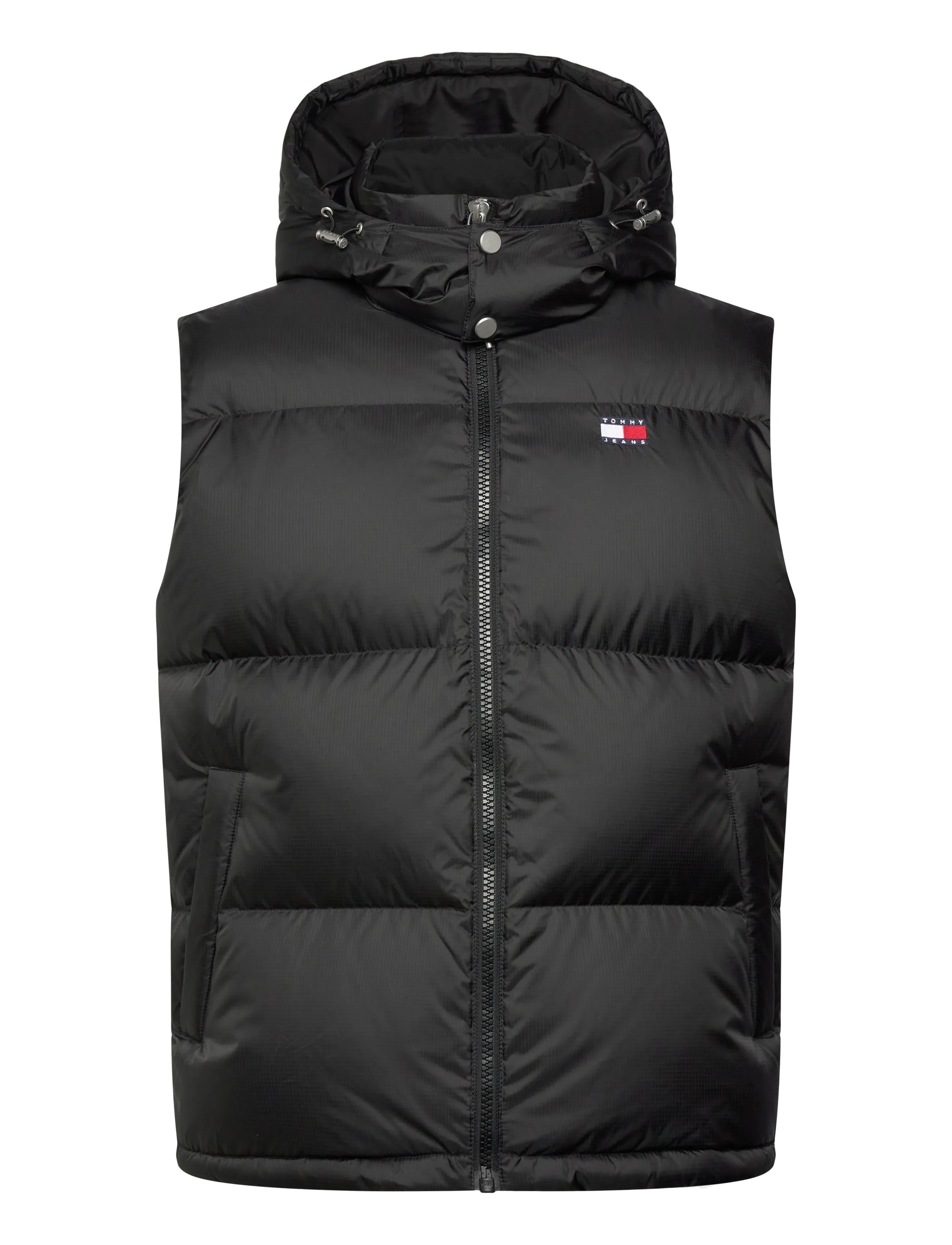 Tommy Jeans TJM ALASKA DOWN VEST EXT - Jakid ja mantlid - BLACK / black