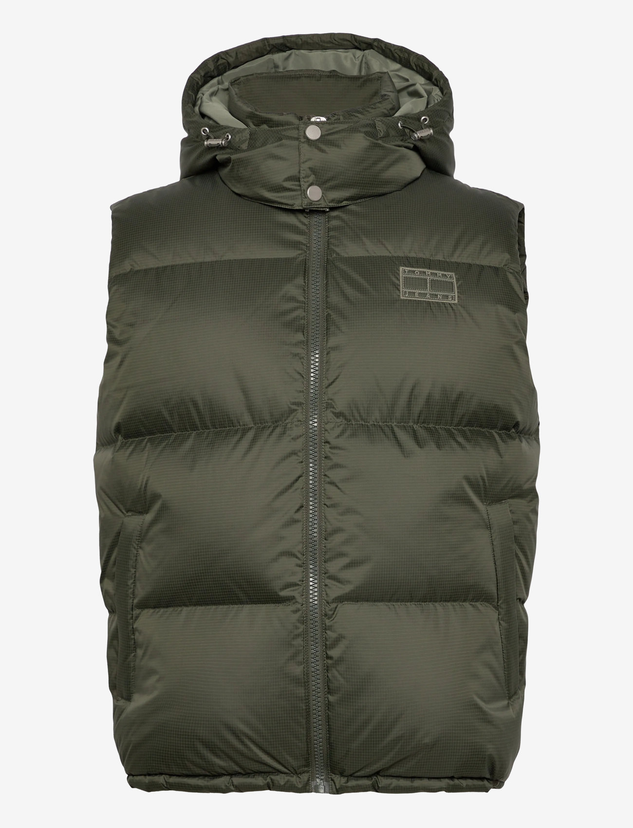 Tommy Jeans - TJM ALASKA DOWN VEST EXT - westen - pewter green - 1