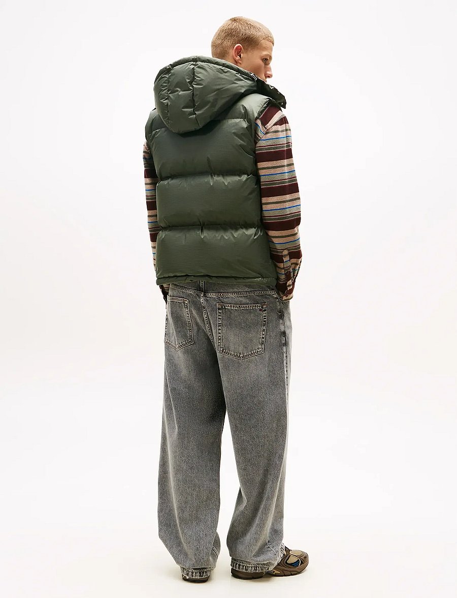 Tommy Jeans - TJM ALASKA DOWN VEST EXT - veste - pewter green - 3