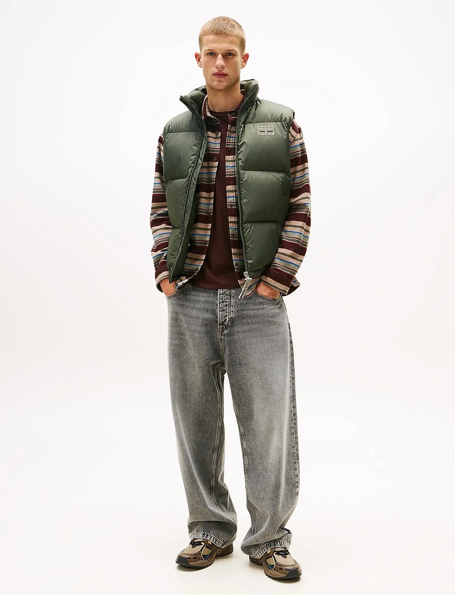 Tommy Jeans - TJM ALASKA DOWN VEST EXT - veste - pewter green - 4