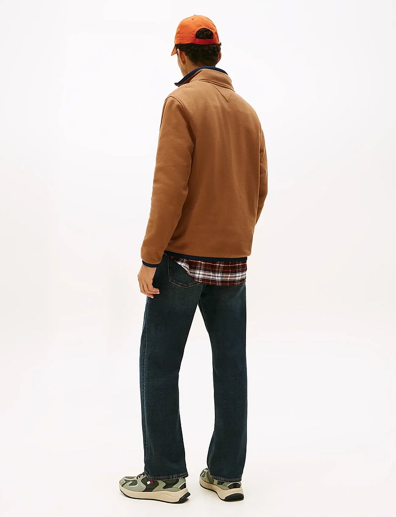 Tommy Jeans - TJM REG S FLAG ENTRY FLEECE EXT - fleece-pullover - pecan nut - 3
