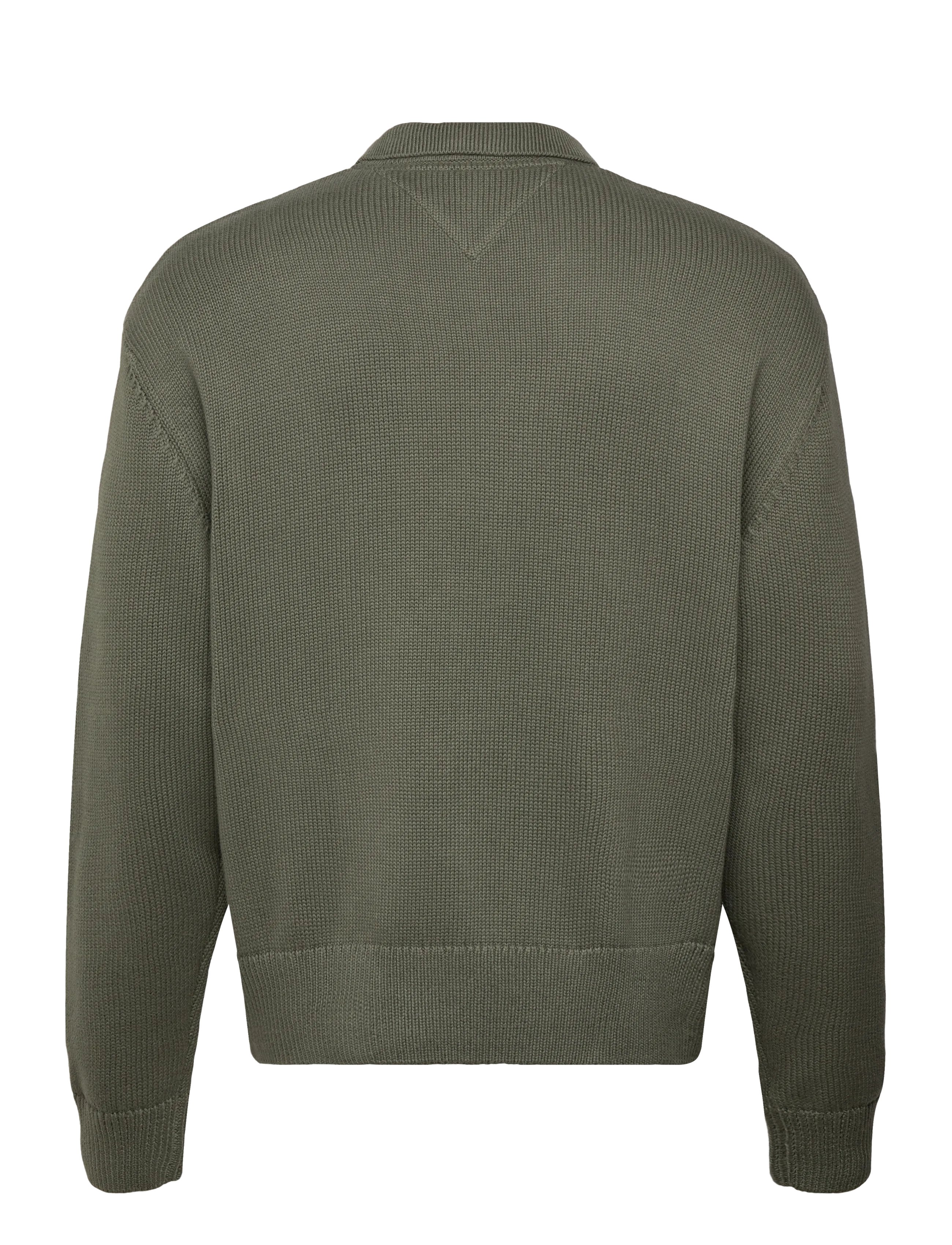 Tommy Jeans - TJM RLX TNL BADGE FZ SWEAT - sweats - pewter green - 2