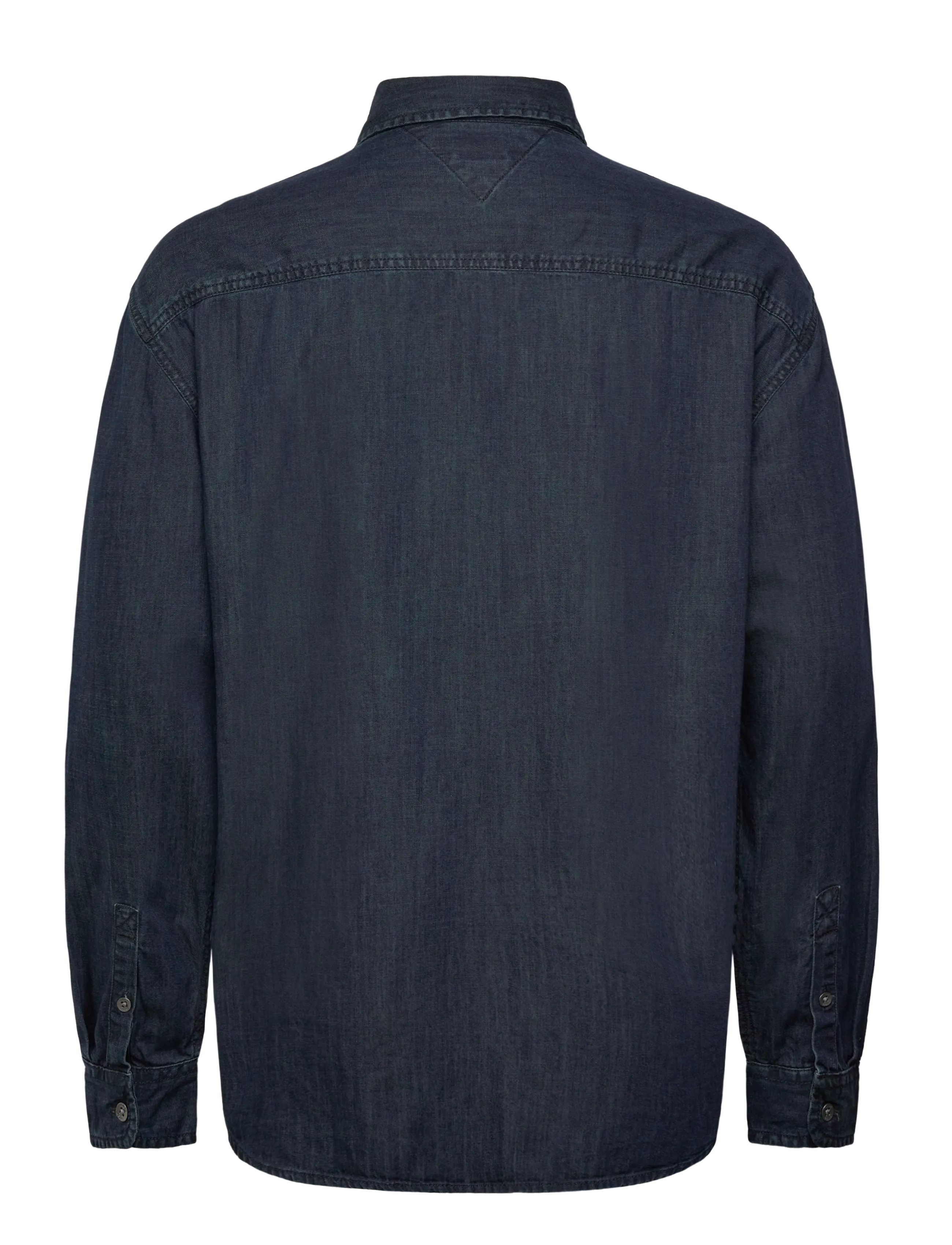 Tommy Jeans - LS RELAXED DENIM SHIRT BL BK - jeanshemden - denim dark 01 - 2