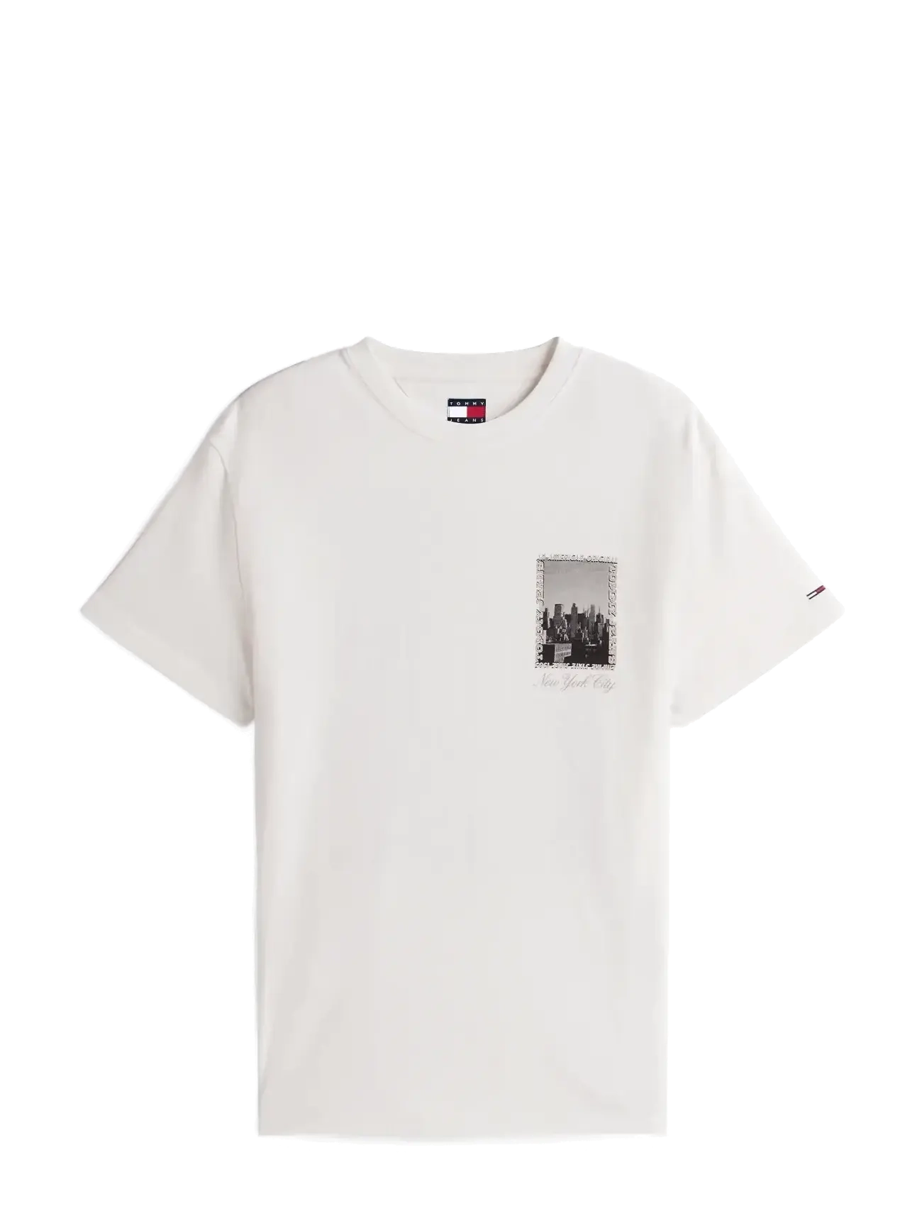 TOMMY JEANS Tjm Reg Photo Tee Weiß - S - Herren