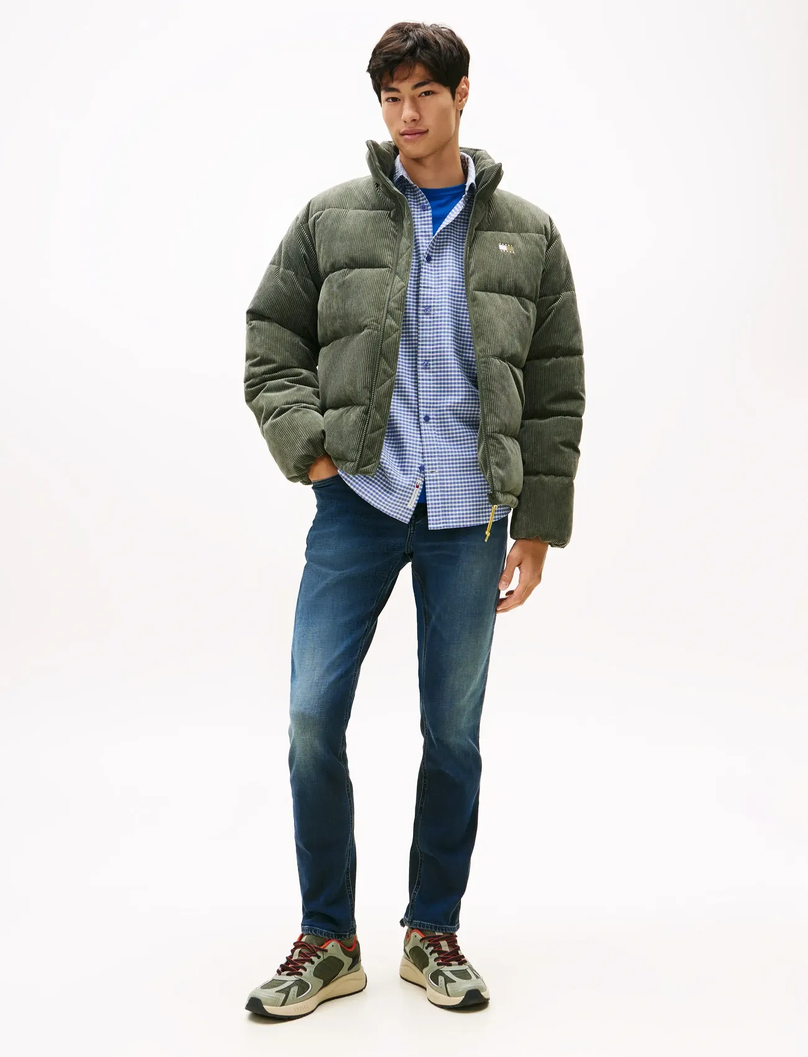 Tommy Jeans SCANTON SLIM DI1263 - Tommy Hilfiger - DENIM DARK / blue