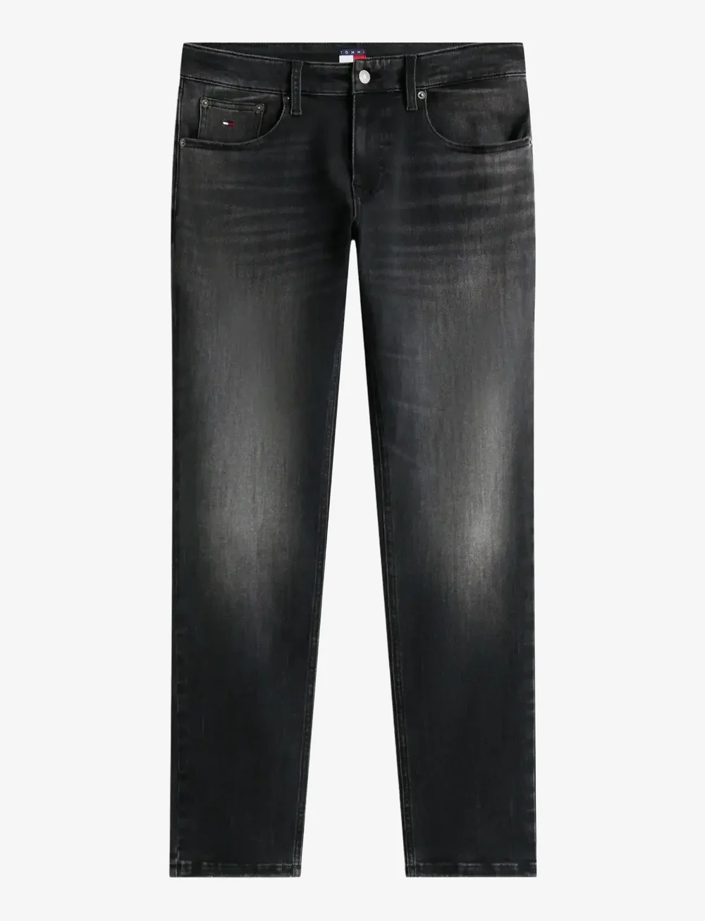 Tommy Jeans - SCANTON SLIM DI1286 - kitsad teksad - denim black - 1