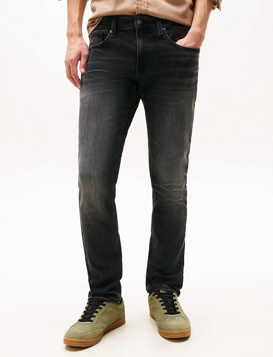Tommy Jeans - SCANTON SLIM DI1286 - slim jeans - denim black - 4