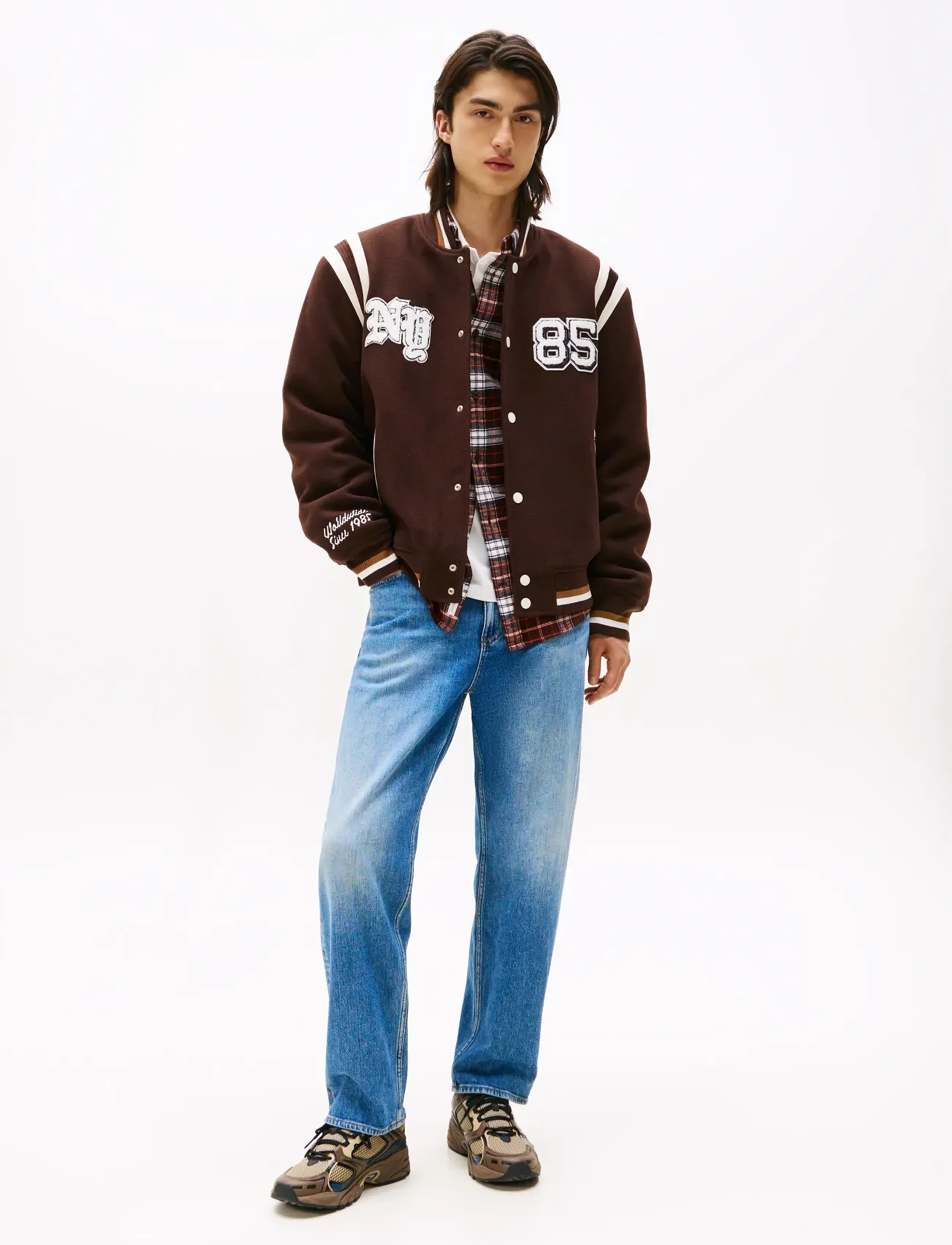 Tommy Jeans SONNY RGLR TPRD BI0134 - Teksariided - DENIM MEDIUM / blue