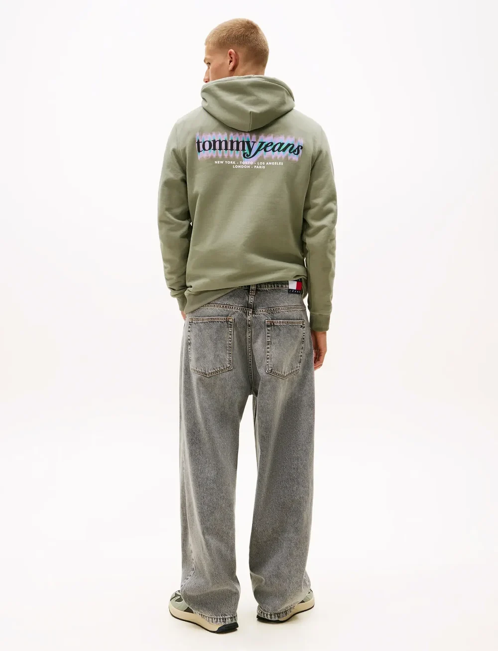 Tommy Jeans - THEO BAGGY RWB CBF DI6078 - loose jeans - denim grey - 2