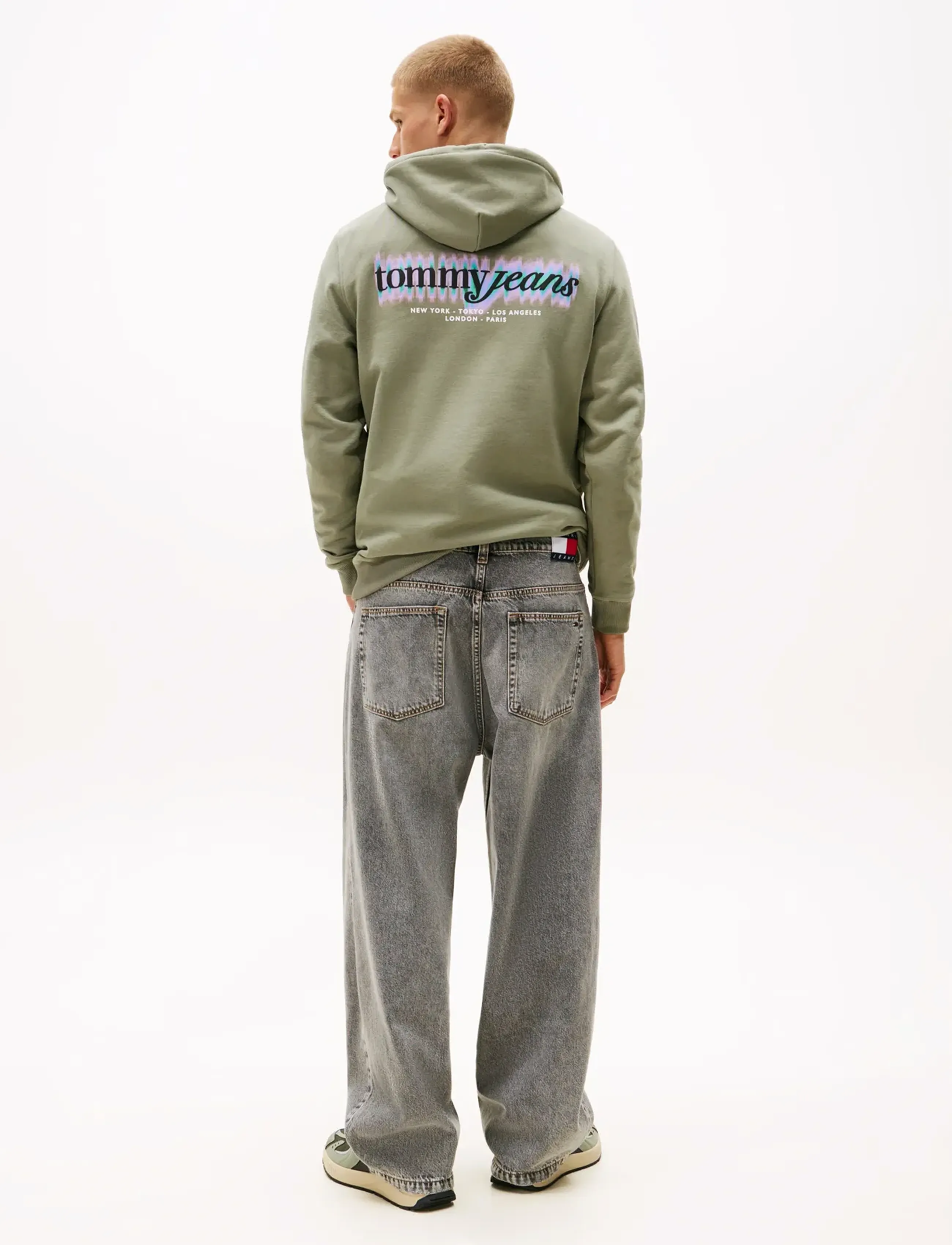 Tommy Jeans - THEO BAGGY RWB CBF DI6078 - loose jeans - denim grey - 2