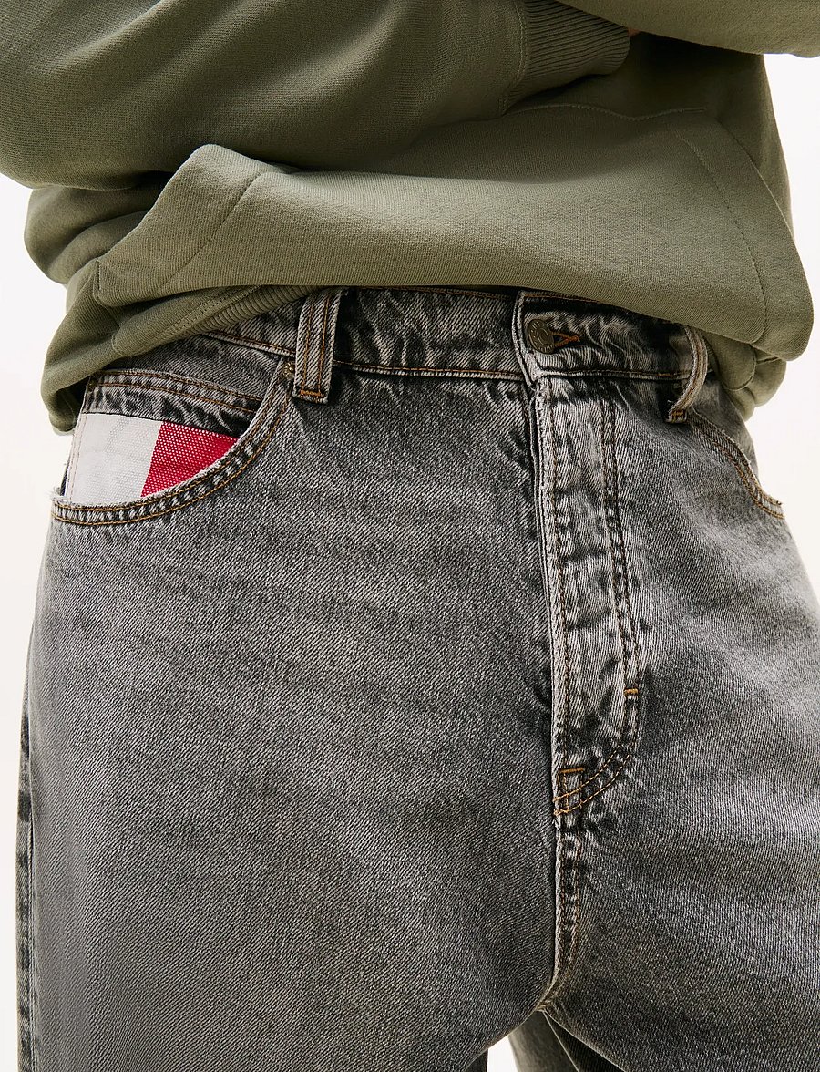 Tommy Jeans - THEO BAGGY RWB CBF DI6078 - loose jeans - denim grey - 3