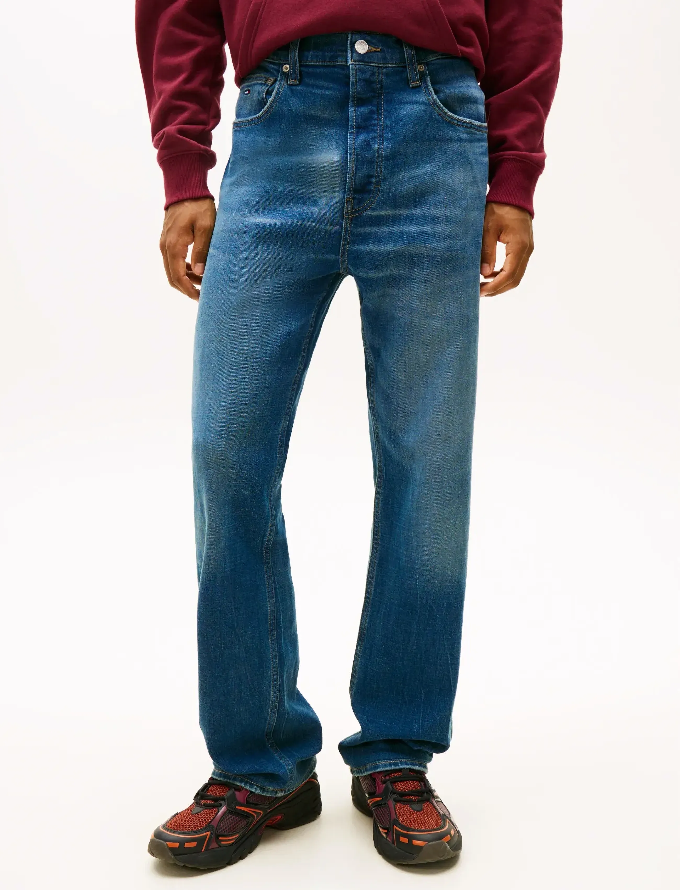 Tommy Jeans - OTIS REGULAR STR CBF DI6163 - hosen & jeans - denim dark - 4