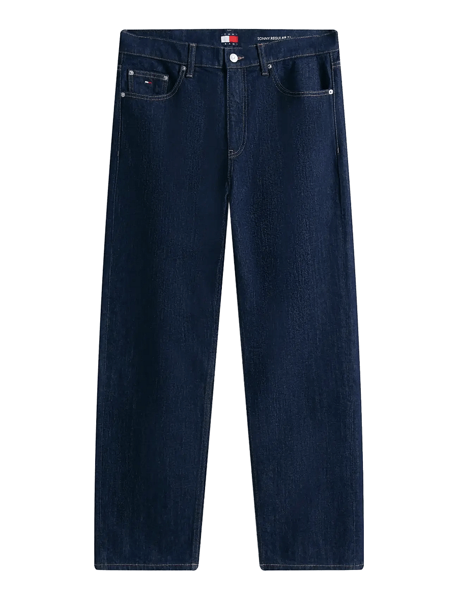 Tommy Jeans - SONNY RGLR TPRD DI4156 - regular jeans - denim dark - 1
