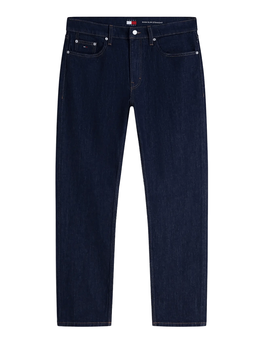 Tommy Jeans - RYAN SLIM STRAIGHT DI4156 - slim jeans - denim dark - 1