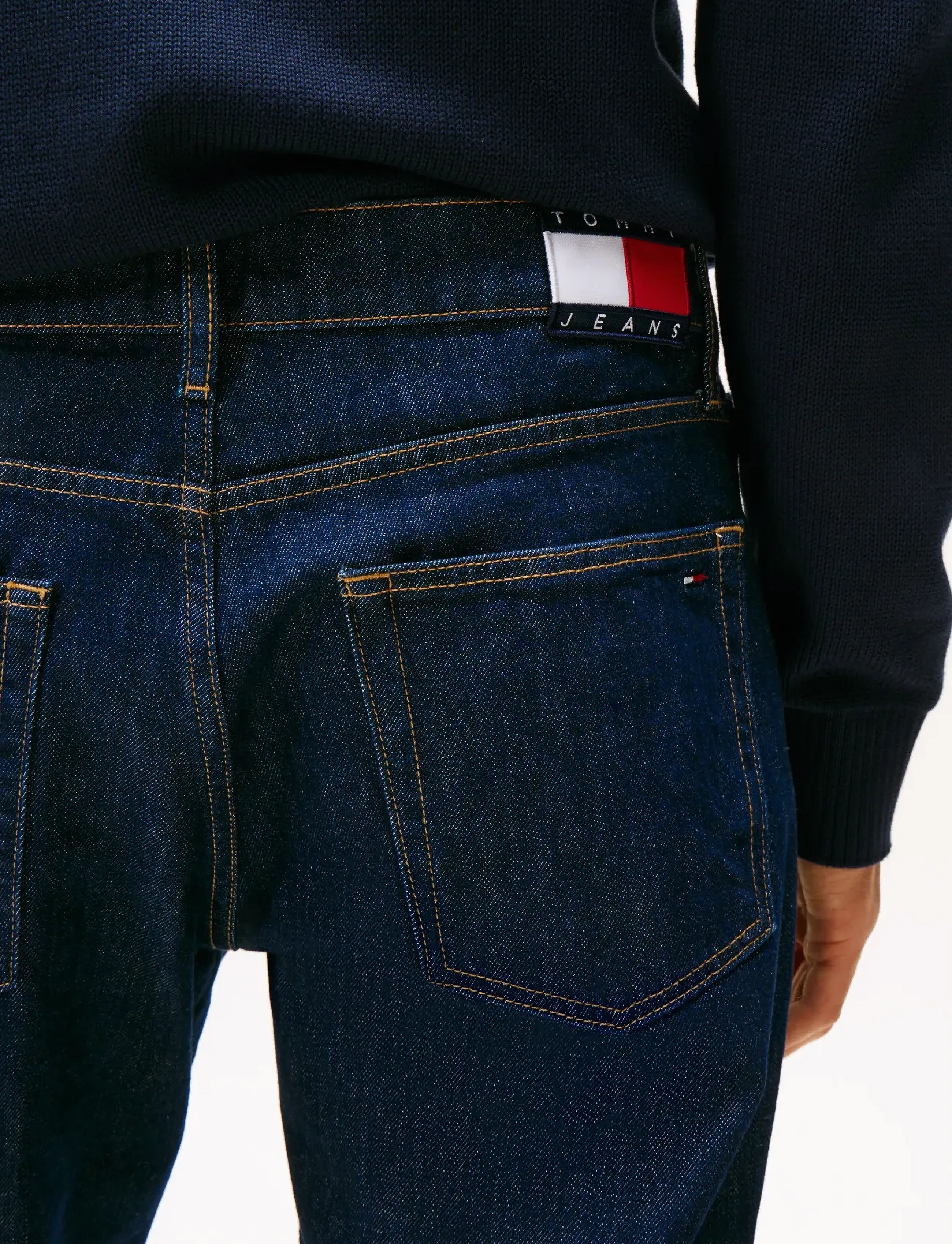 Tommy Jeans - RYAN SLIM STRAIGHT DI4156 - slim-gallabuxur - denim dark - 3