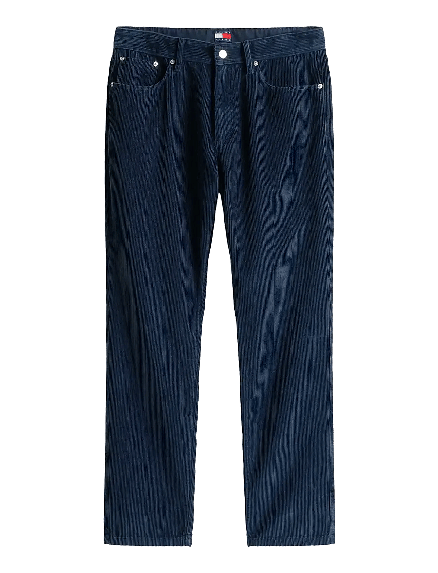 Tommy Jeans - TJM RYAN CORD CHINO - chinos - dark night navy - 1