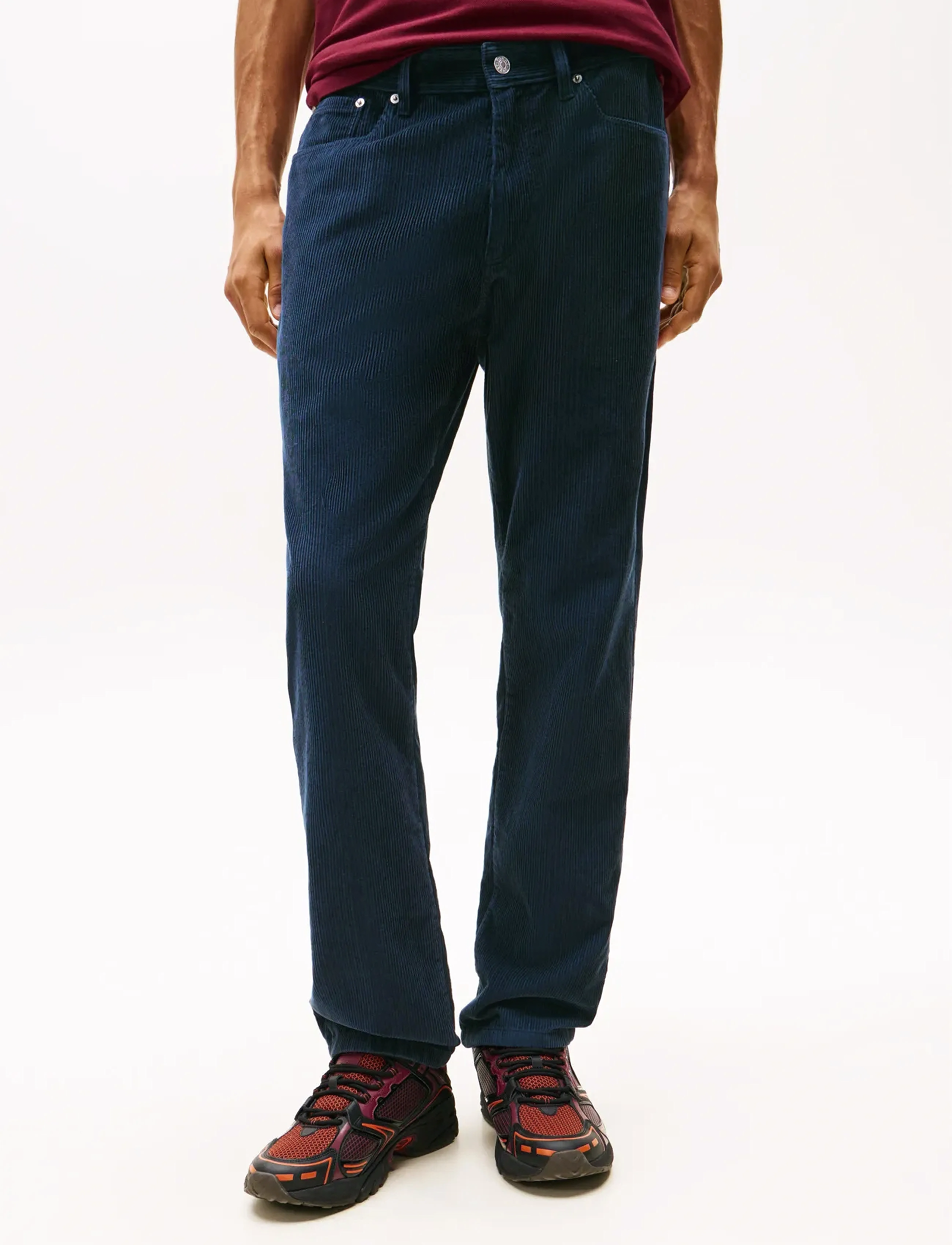 Tommy Jeans - TJM RYAN CORD CHINO - chinos - dark night navy - 4