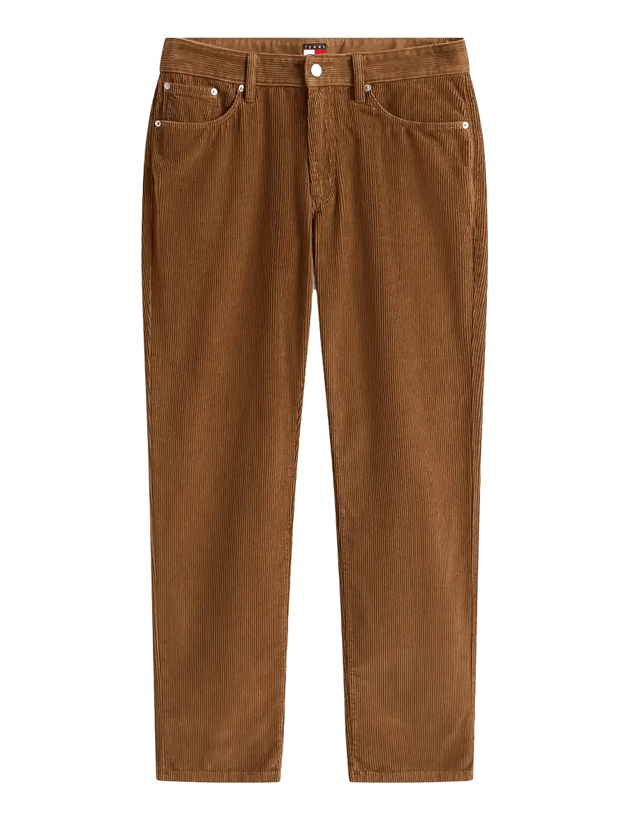 Tommy Jeans - TJM RYAN CORD CHINO - chino-püksid - pecan nut - 1