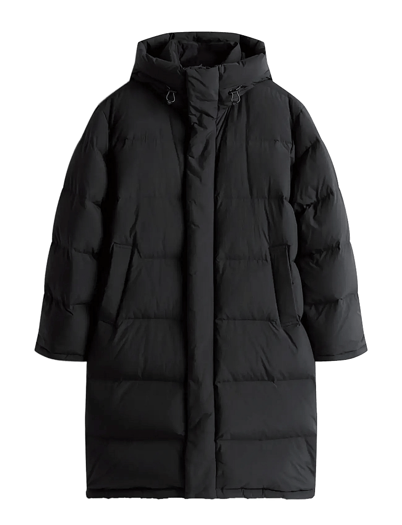 Tommy Jeans - TJM HOODED DOWN MAXI PUFFER - daunenjacken - black - 1