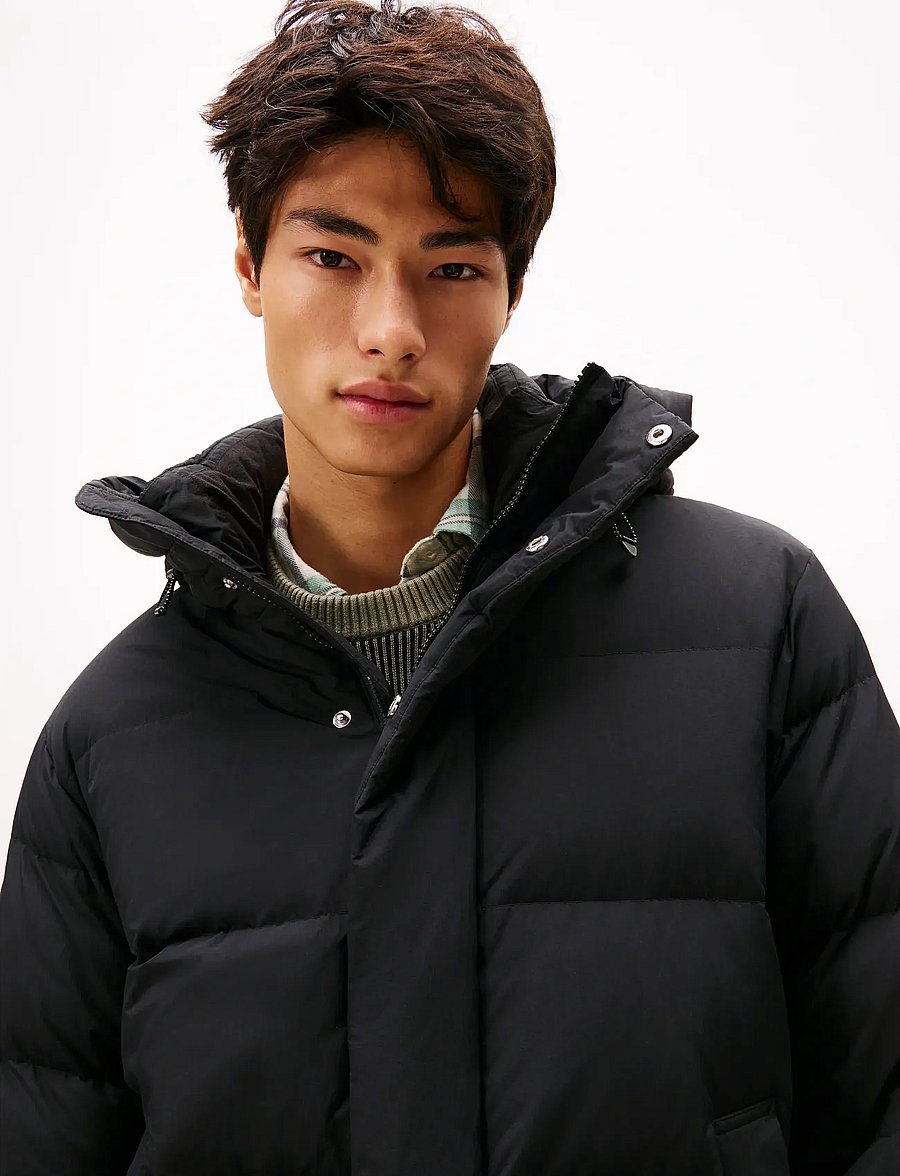 Tommy Jeans - TJM HOODED DOWN MAXI PUFFER - vestes matelassées - black - 3