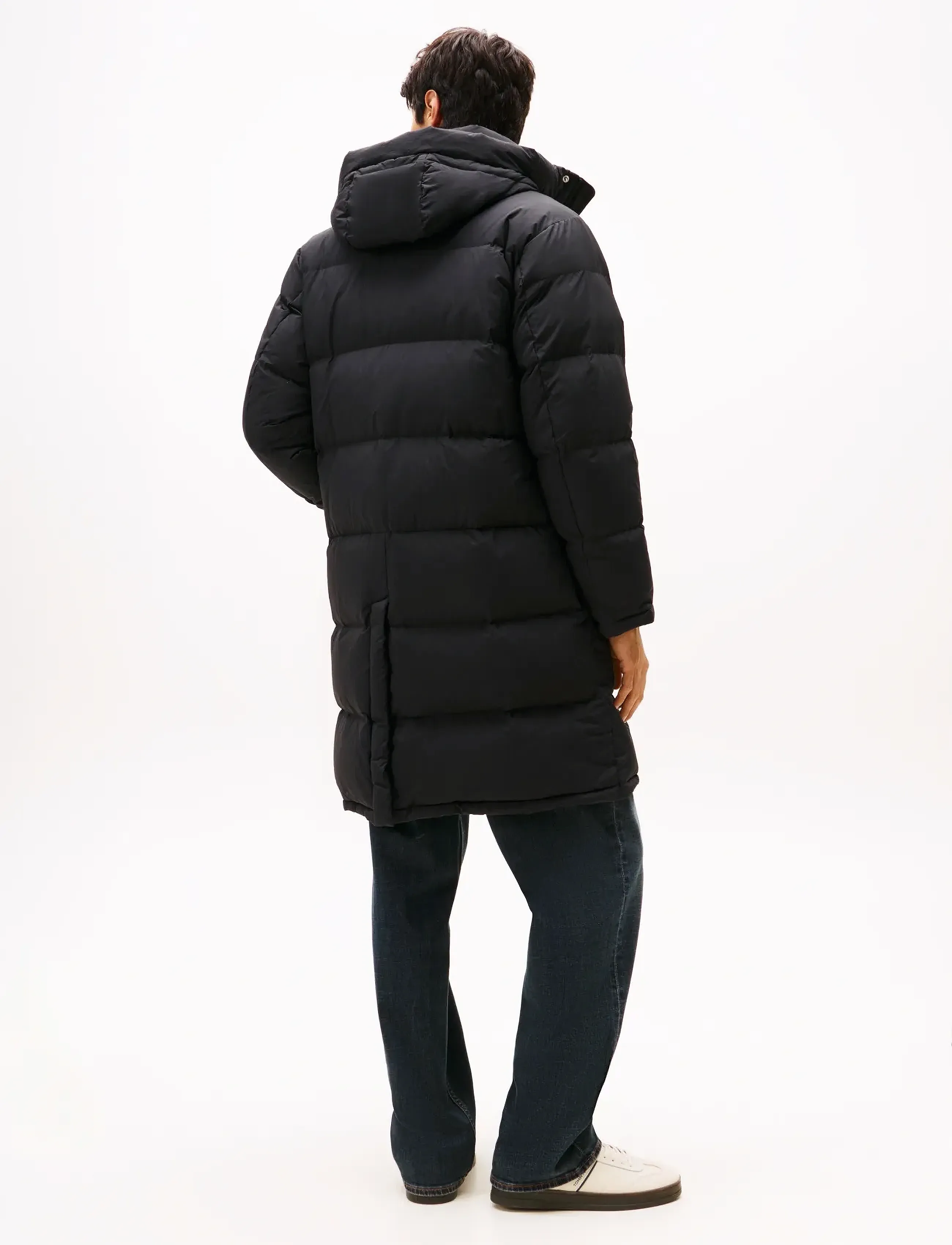 Tommy Jeans - TJM HOODED DOWN MAXI PUFFER - down jackets - black - 4