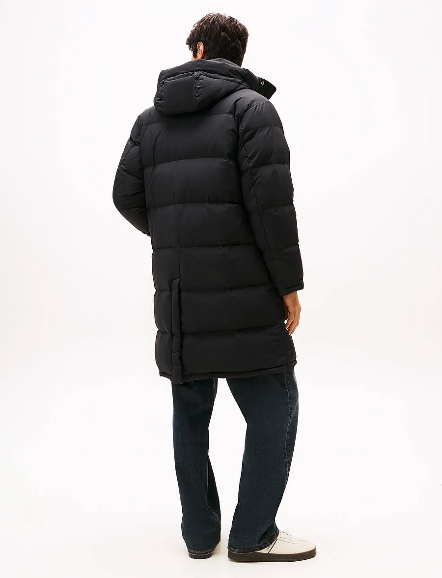 Tommy Jeans - TJM HOODED DOWN MAXI PUFFER - vestes matelassées - black - 4