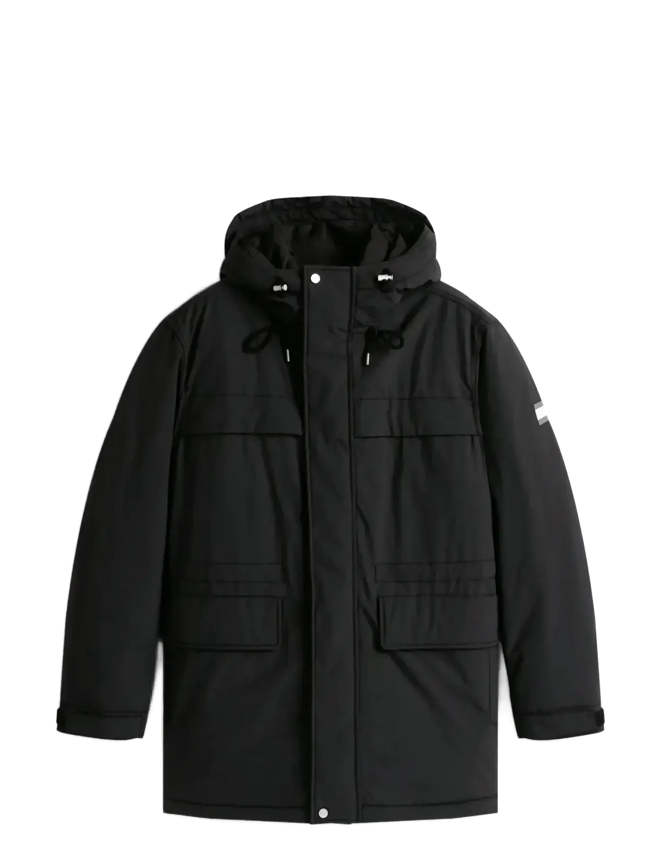TOMMY JEANS Tjm City Ready Parka Schwarz - S - Herren
