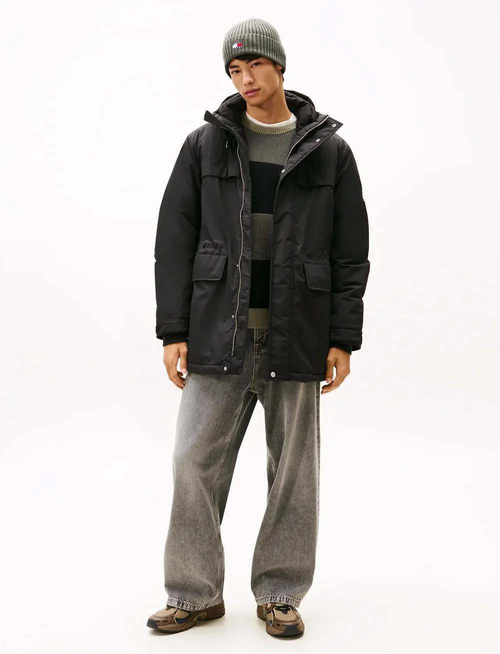 Tommy Jeans - TJM CITY READY PARKA - vestes d'hiver - black - 0