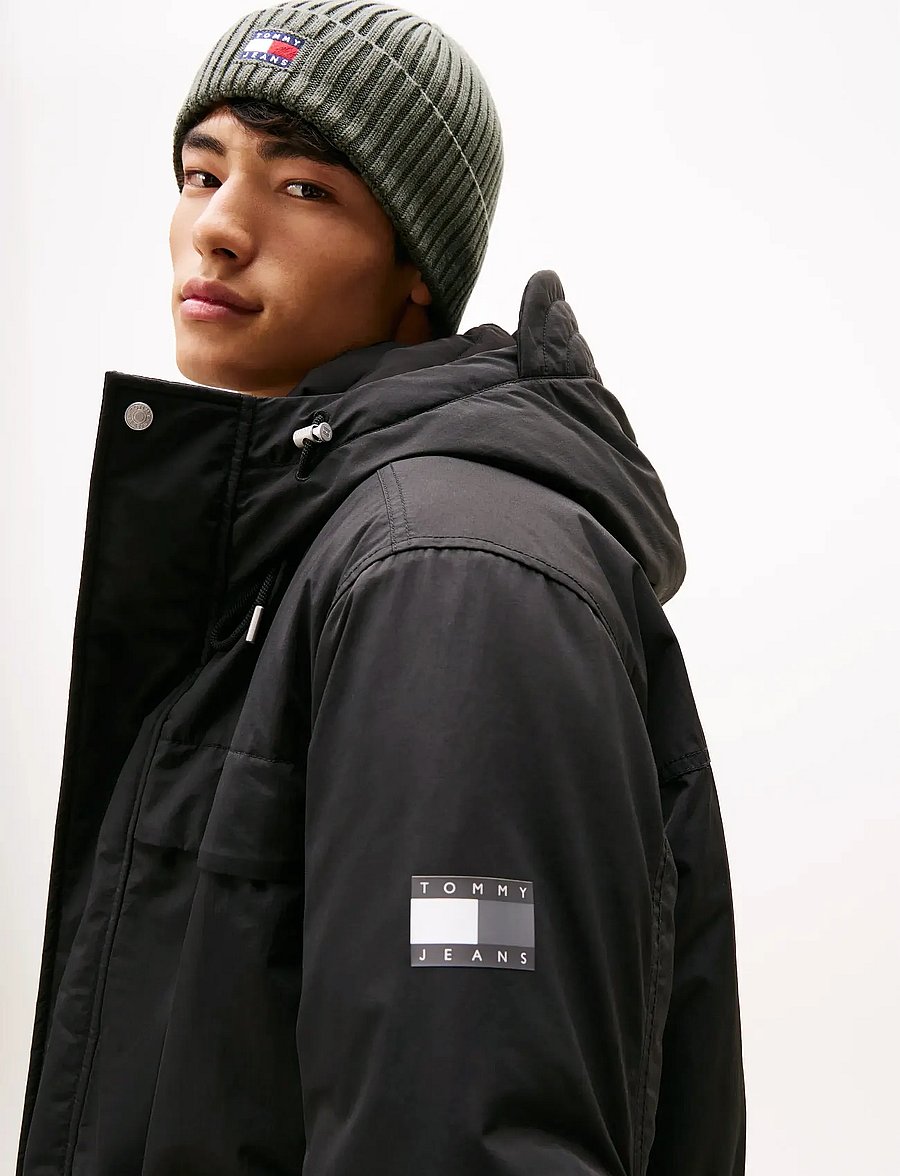 Tommy Jeans - TJM CITY READY PARKA - parkas - black - 2