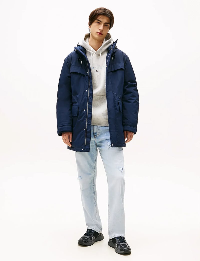 Tommy Jeans - TJM CITY READY PARKA - parkas - dark night navy - 0