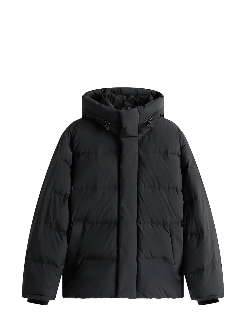 Tommy Jeans - TJM HOODED DOWN PUFFER - vestes matelassées - black - 1
